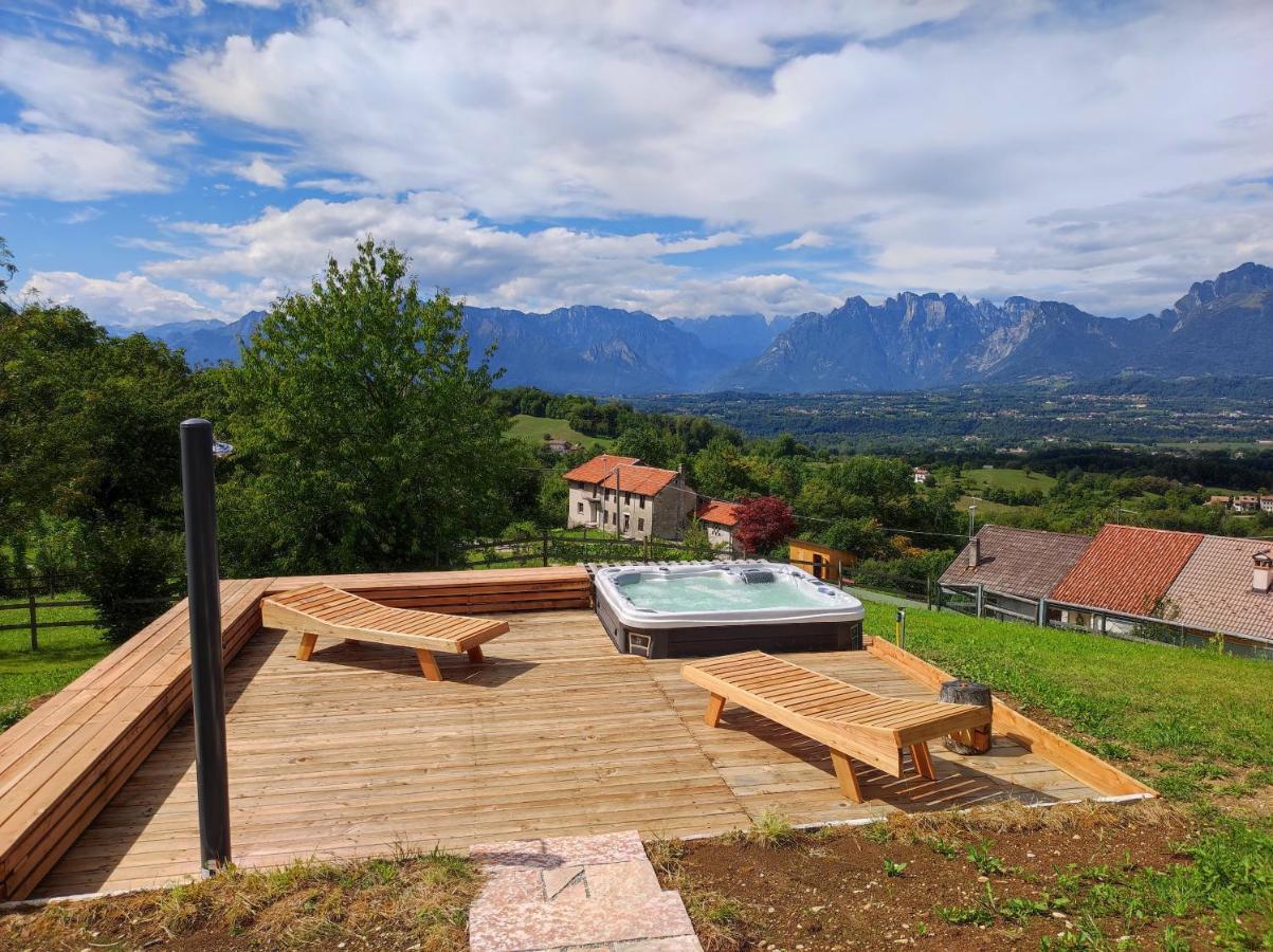 Вилла Casa Dei Moch Беллуно Экстерьер фото